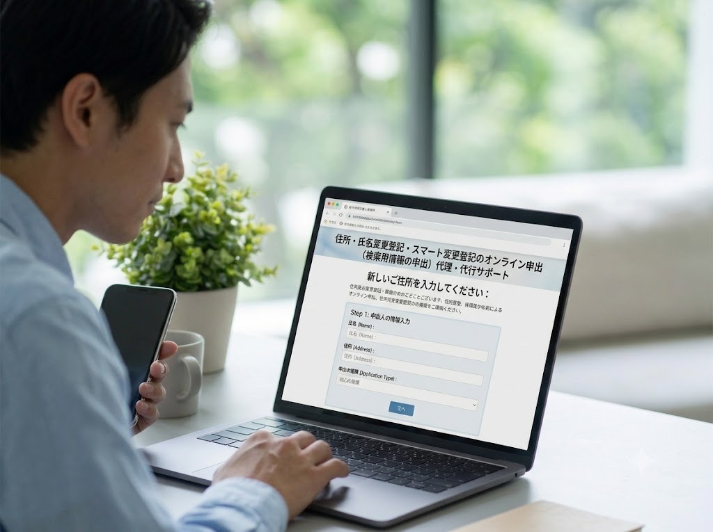住所変更登記格安の5,000円